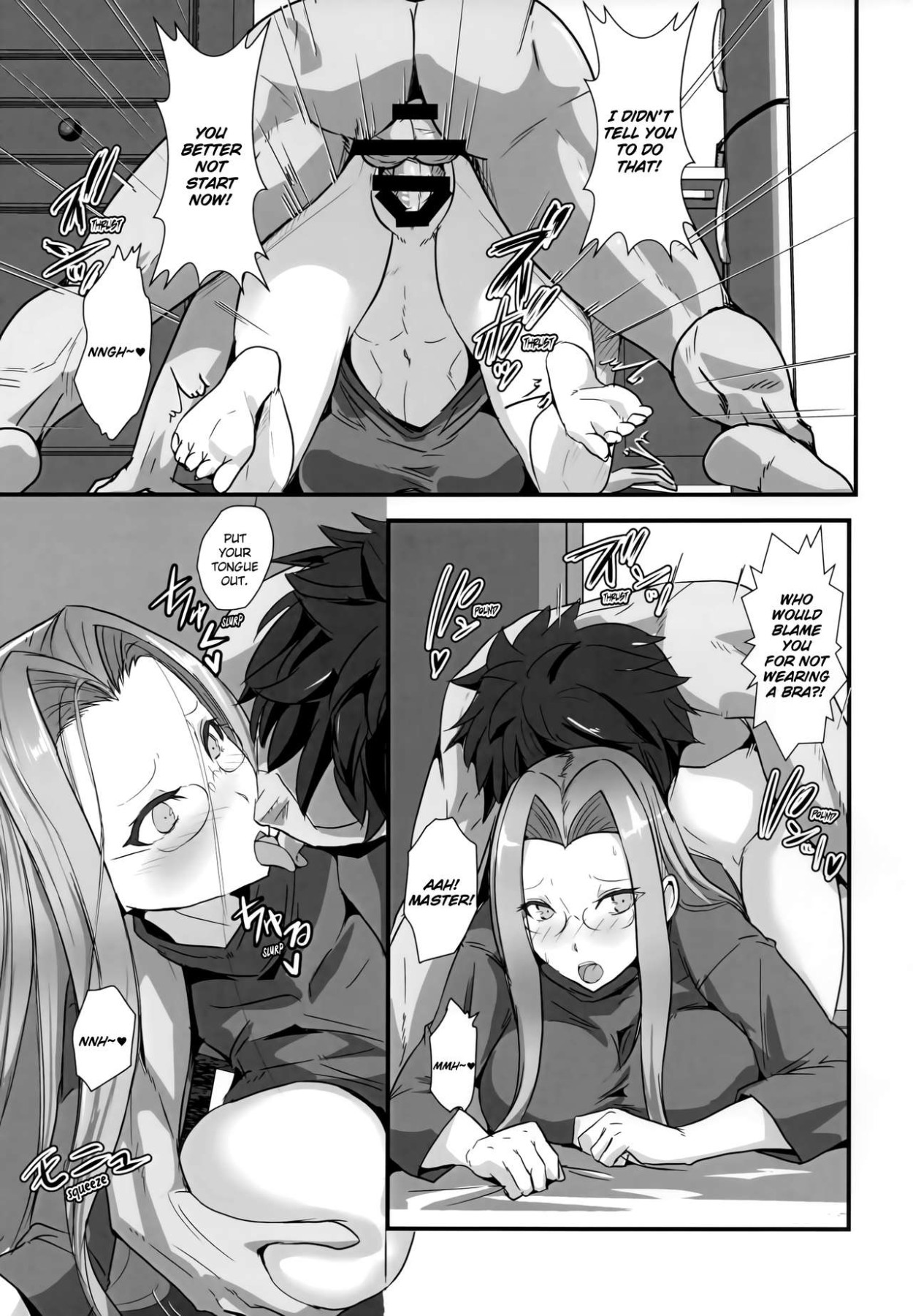 Hentai Manga Comic-Living Together With Rider and Next-Door OL Servant-Read-5